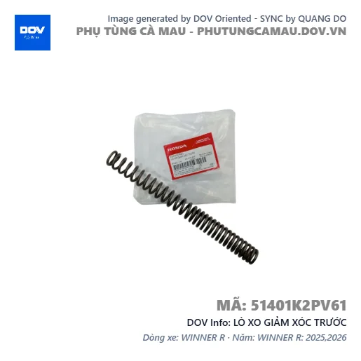 LÒ XO GIẢM XÓC TRƯỚC — 51401K2PV61