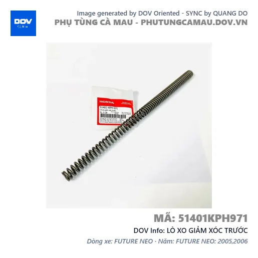 LÒ XO GIẢM XÓC TRƯỚC — 51401KPH971