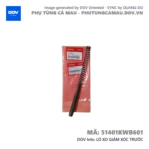 LÒ XO GIẢM XÓC TRƯỚC  — 51401KWB601