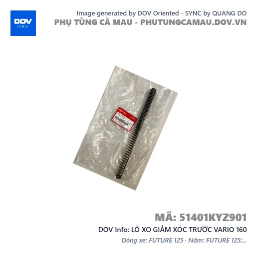 LÒ XO GIẢM XÓC TRƯỚC VARIO 160 — 51401KYZ901