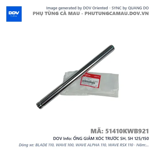 ỐNG GIẢM XÓC TRƯỚC SH, SH 125/150 — 51410KWB921