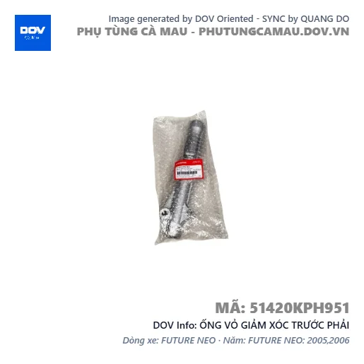 ỐNG VỎ GIẢM XÓC TRƯỚC PHẢI  — 51420KPH951