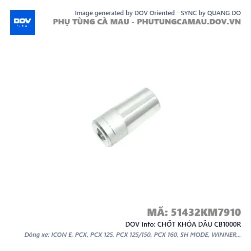 CHỐT KHÓA DẦU CB1000R — 51432KM7910