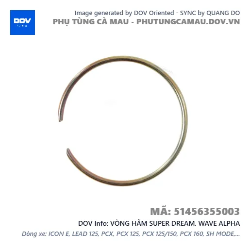 VÒNG HÃM SUPER DREAM, WAVE ALPHA — 51456355003