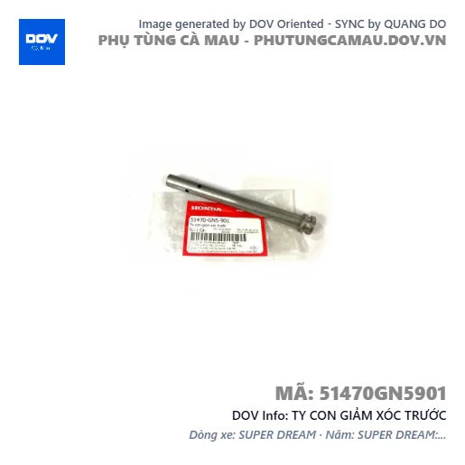 TY CON GIẢM XÓC TRƯỚC  — 51470GN5901