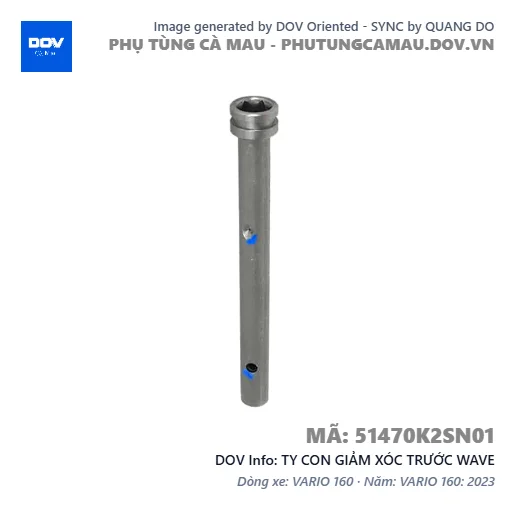 TY CON GIẢM XÓC TRƯỚC WAVE — 51470K2SN01