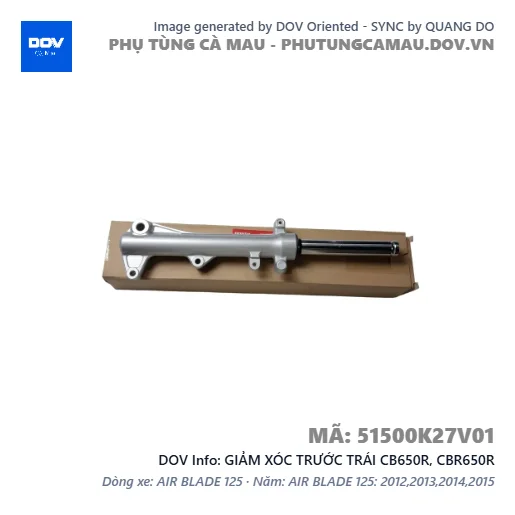 GIẢM XÓC TRƯỚC TRÁI CB650R, CBR650R — 51500K27V01