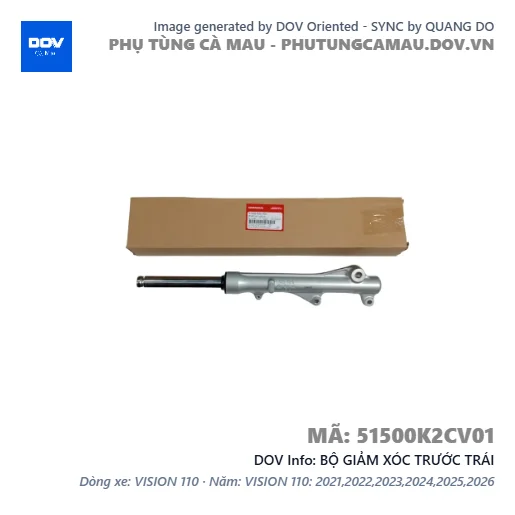 BỘ GIẢM XÓC TRƯỚC TRÁI — 51500K2CV01
