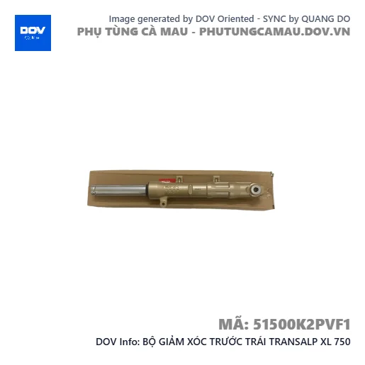 BỘ GIẢM XÓC TRƯỚC TRÁI TRANSALP XL 750 — 51500K2PVF1