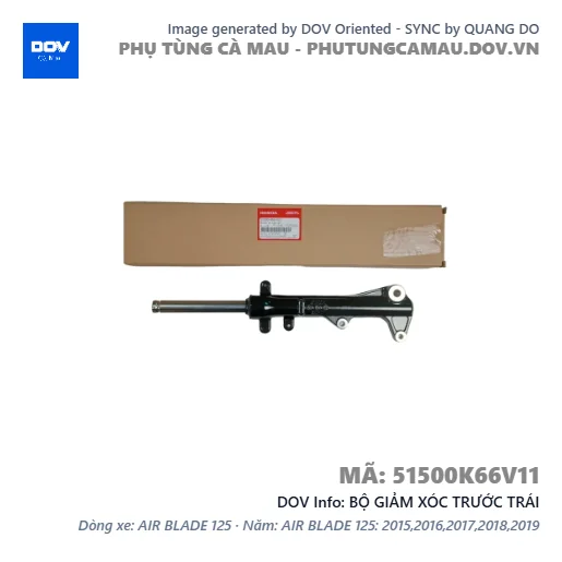BỘ GIẢM XÓC TRƯỚC TRÁI  — 51500K66V11
