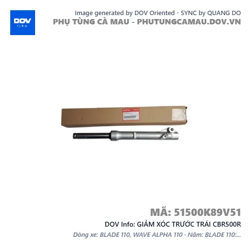 GIẢM XÓC TRƯỚC TRÁI CBR500R — 51500K89V51