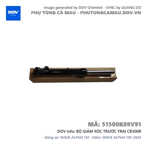 BỘ GIẢM XÓC TRƯỚC TRÁI CB300R — 51500K89V91