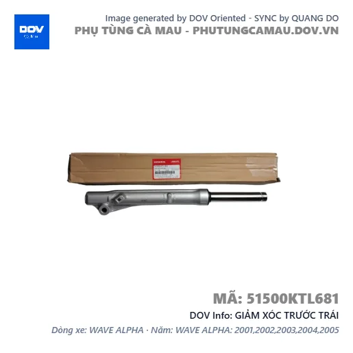 GIẢM XÓC TRƯỚC TRÁI  — 51500KTL681