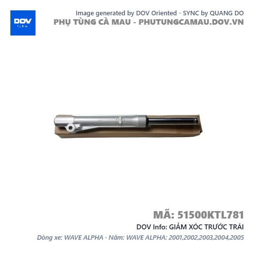 GIẢM XÓC TRƯỚC TRÁI — 51500KTL781