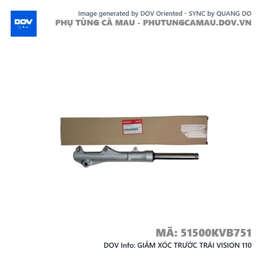 GIẢM XÓC TRƯỚC TRÁI VISION 110 — 51500KVB751