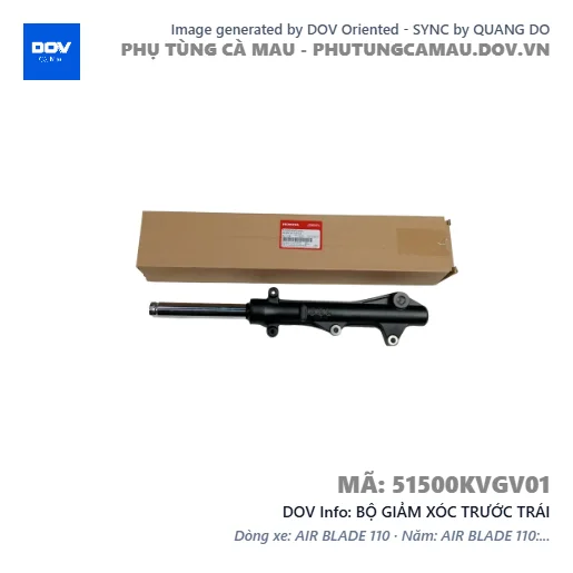 BỘ GIẢM XÓC TRƯỚC TRÁI — 51500KVGV01
