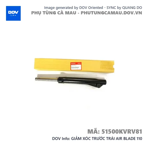 GIẢM XÓC TRƯỚC TRÁI AIR BLADE 110 — 51500KVRV81
