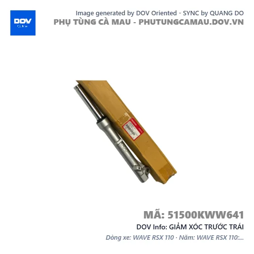 GIẢM XÓC TRƯỚC TRÁI — 51500KWW641