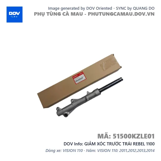 GIẢM XÓC TRƯỚC TRÁI REBEL 1100 — 51500KZLE01