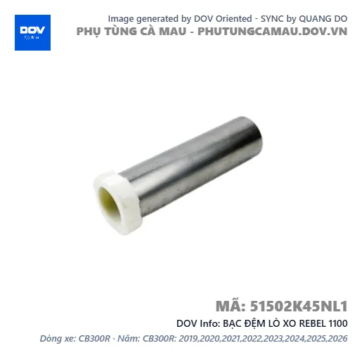 BẠC ĐỆM LÒ XO REBEL 1100 — 51502K45NL1