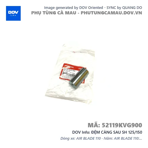 ĐỆM CÀNG SAU SH 125/150 — 52119KVG900