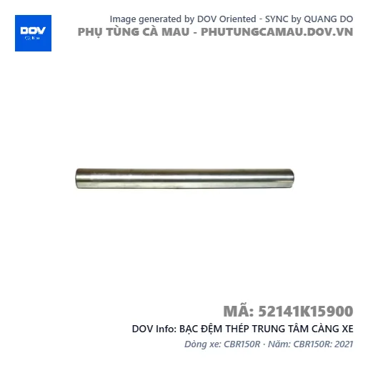 BẠC ĐỆM THÉP TRUNG TÂM CÀNG XE  — 52141K15900
