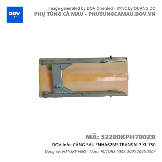 CÀNG SAU *NHA62M* TRANSALP XL 750 — 52200KPH700ZB