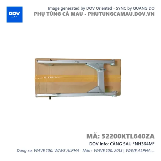 CÀNG SAU *NH364M*  — 52200KTL640ZA