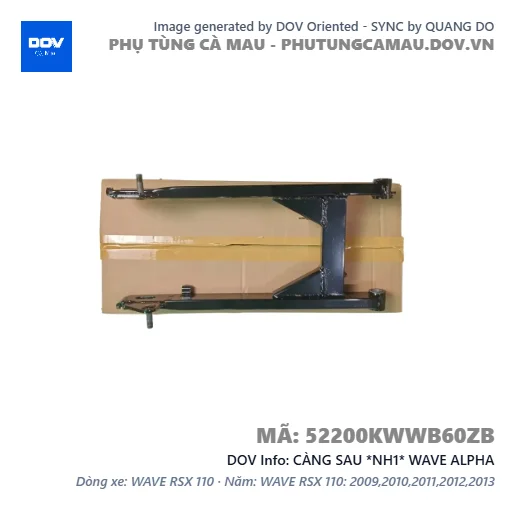 CÀNG SAU *NH1* WAVE ALPHA — 52200KWWB60ZB