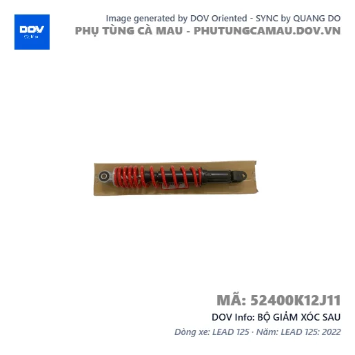BỘ GIẢM XÓC SAU — 52400K12J11