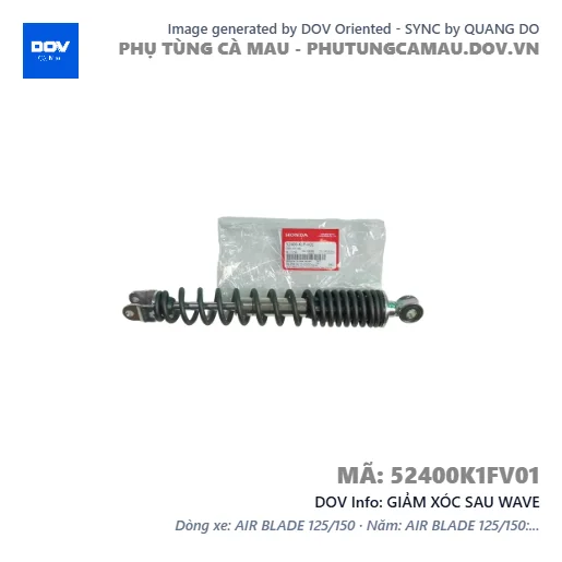GIẢM XÓC SAU WAVE — 52400K1FV01