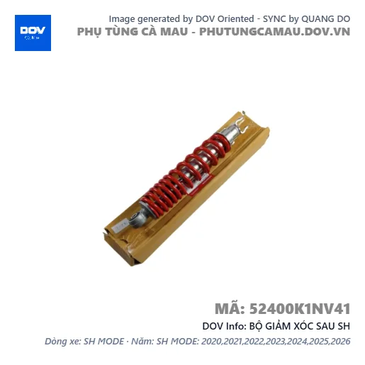 BỘ GIẢM XÓC SAU SH — 52400K1NV41