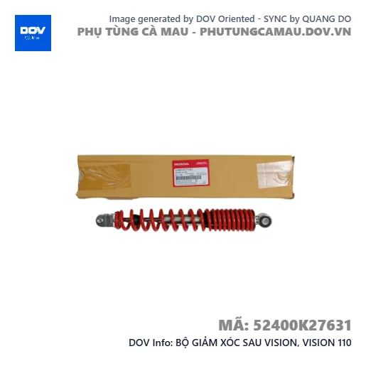BỘ GIẢM XÓC SAU VISION, VISION 110 — 52400K27631