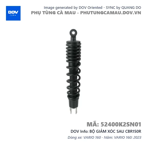 BỘ GIẢM XÓC SAU CBR150R — 52400K2SN01