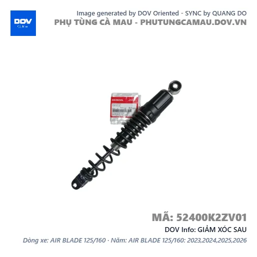 GIẢM XÓC SAU  — 52400K2ZV01