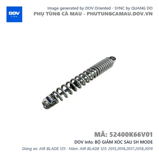 BỘ GIẢM XÓC SAU SH MODE — 52400K66V01