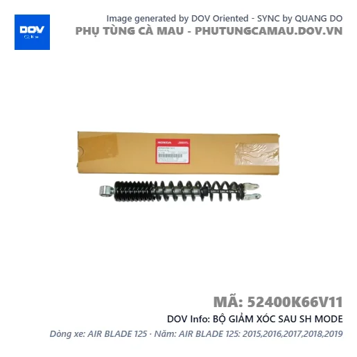 BỘ GIẢM XÓC SAU SH MODE — 52400K66V11