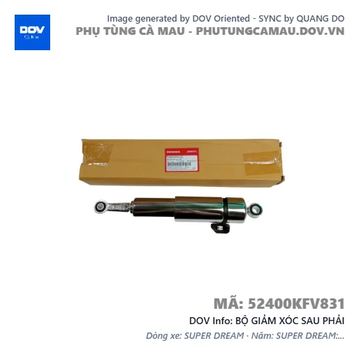 BỘ GIẢM XÓC SAU PHẢI — 52400KFV831