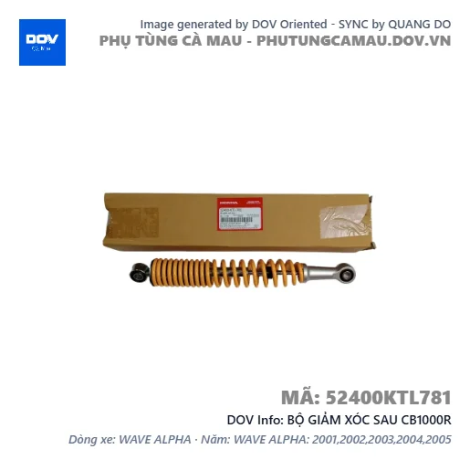 BỘ GIẢM XÓC SAU CB1000R — 52400KTL781