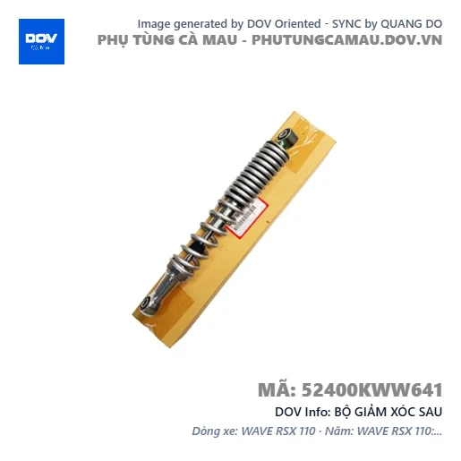 BỘ GIẢM XÓC SAU  — 52400KWW641