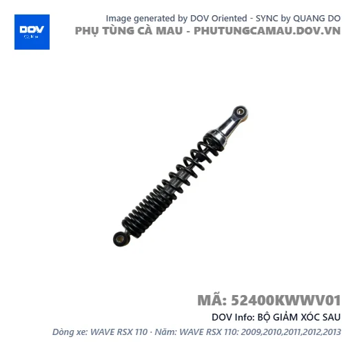 BỘ GIẢM XÓC SAU — 52400KWWV01