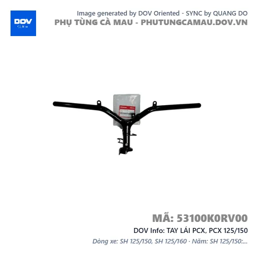 TAY LÁI PCX, PCX 125/150 — 53100K0RV00