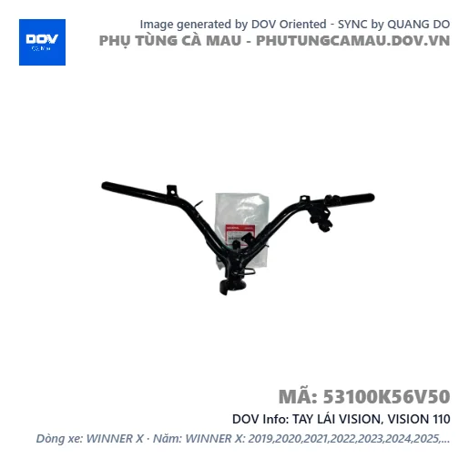TAY LÁI VISION, VISION 110 — 53100K56V50