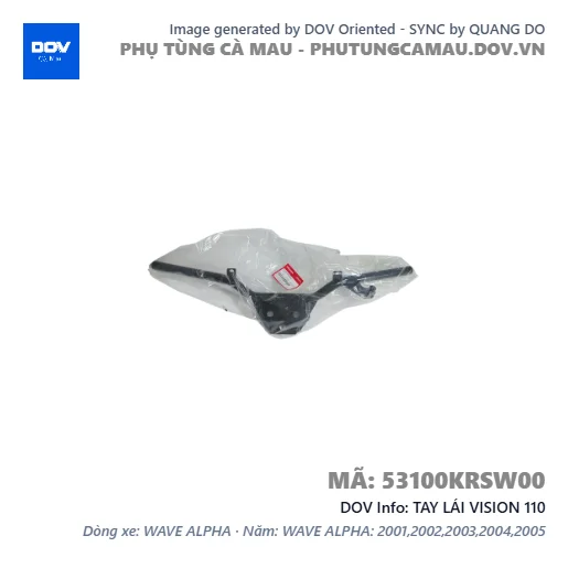 TAY LÁI VISION 110 — 53100KRSW00