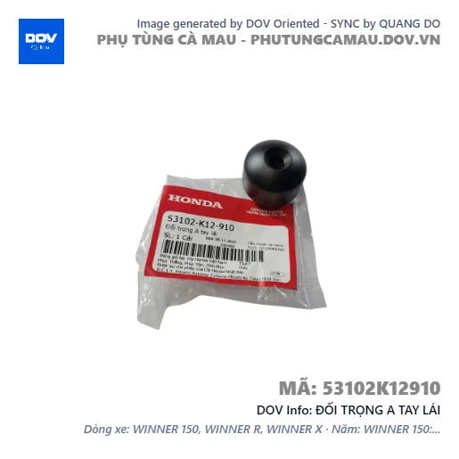 ĐỐI TRỌNG A TAY LÁI  — 53102K12910