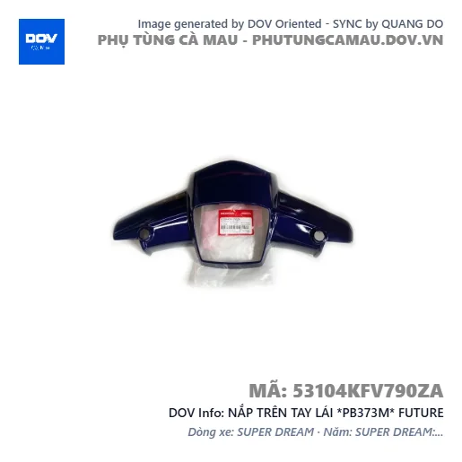 NẮP TRÊN TAY LÁI *PB373M* FUTURE — 53104KFV790ZA