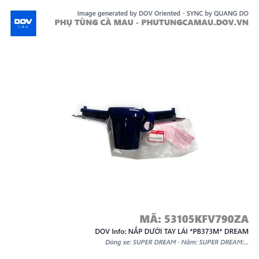 NẮP DƯỚI TAY LÁI *PB373M* DREAM — 53105KFV790ZA