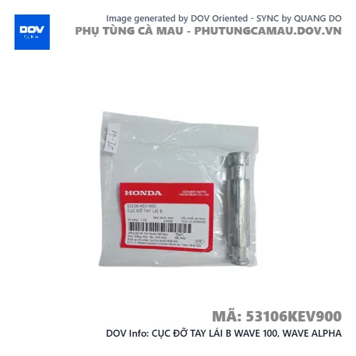 CỤC ĐỠ TAY LÁI B WAVE 100, WAVE ALPHA — 53106KEV900