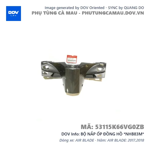 BỘ NẮP ỐP ĐỒNG HỒ *NHB83M*  — 53115K66VG0ZB