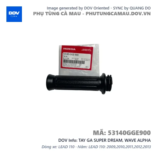 TAY GA SUPER DREAM, WAVE ALPHA — 53140GGE900